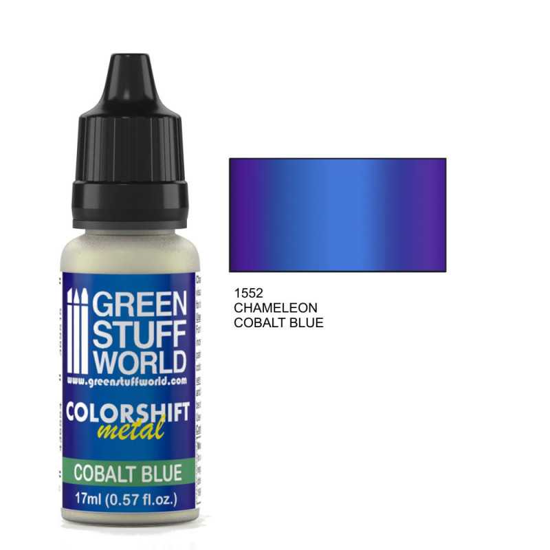 Colorshift Metal - Peinture acrylique caméléon : Bleu cobalt