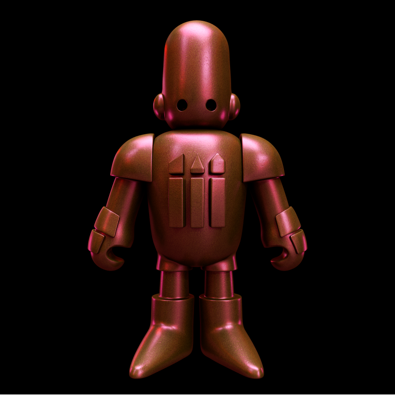 Colorshift Metal - Chameleon Acrylic Paint: Nebula Copper