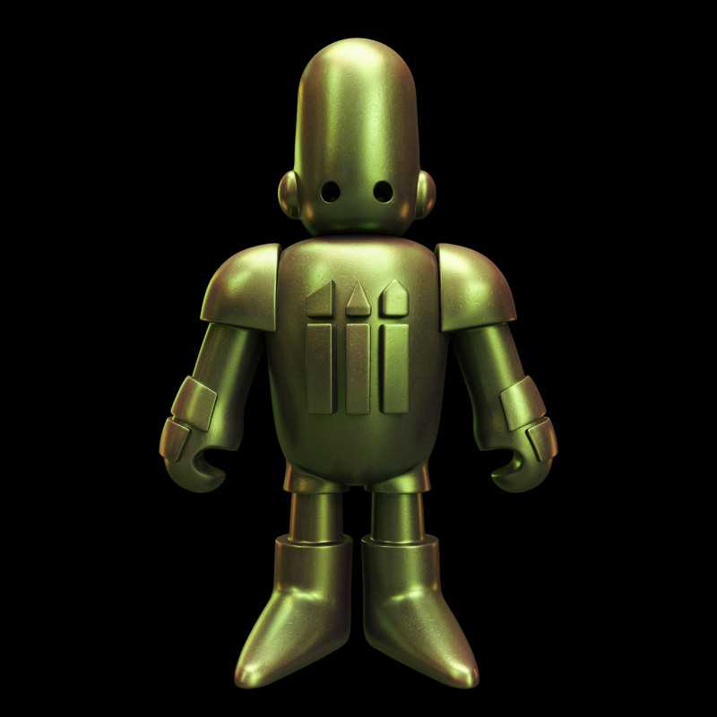 Colorshift Metal - Chameleon Acrylic Paint: Tropical Green