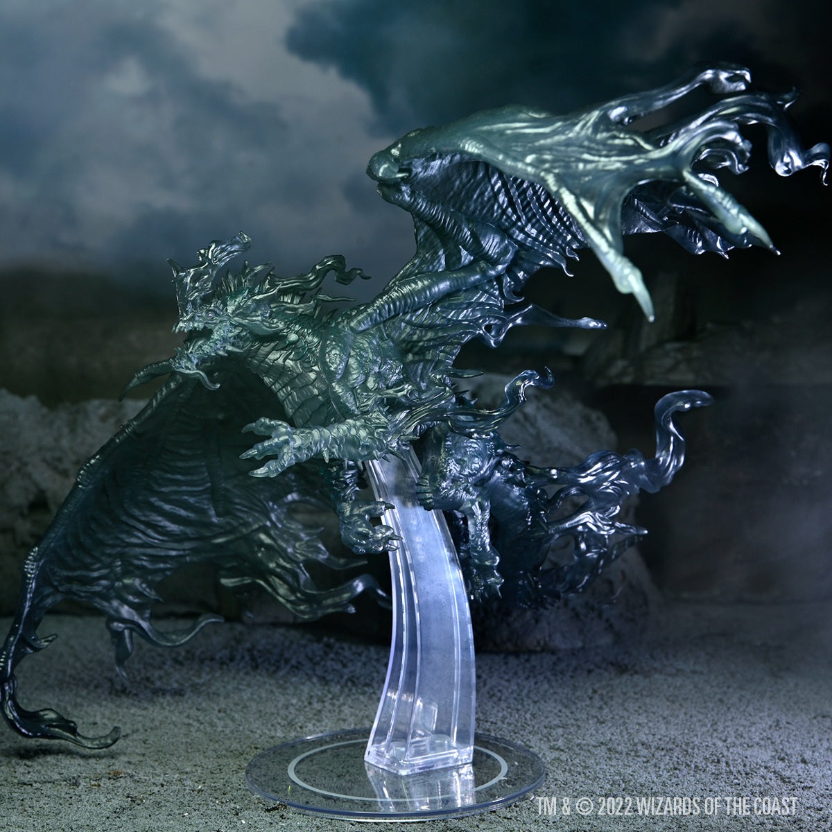 Adult Blue Shadow Dragon Premium