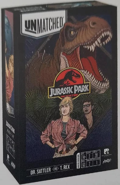 Unmatched: Jurassic Park Sattler VS T-Rex