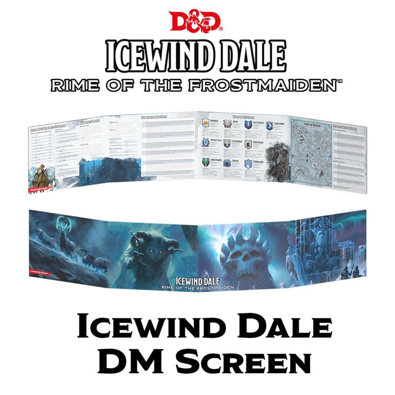 Dungeon & Dragons: Dungeon Master's Screen - Icewind Dale: Rime of the Frostmaiden