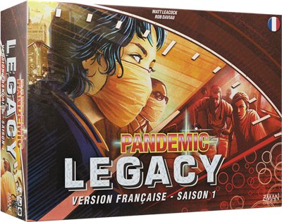 Pandemic Legacy: Saison 1 Rouge (French) (used)