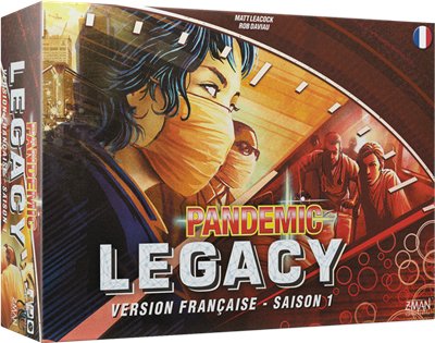 Pandemic Legacy: Saison 1 Rouge (Français)