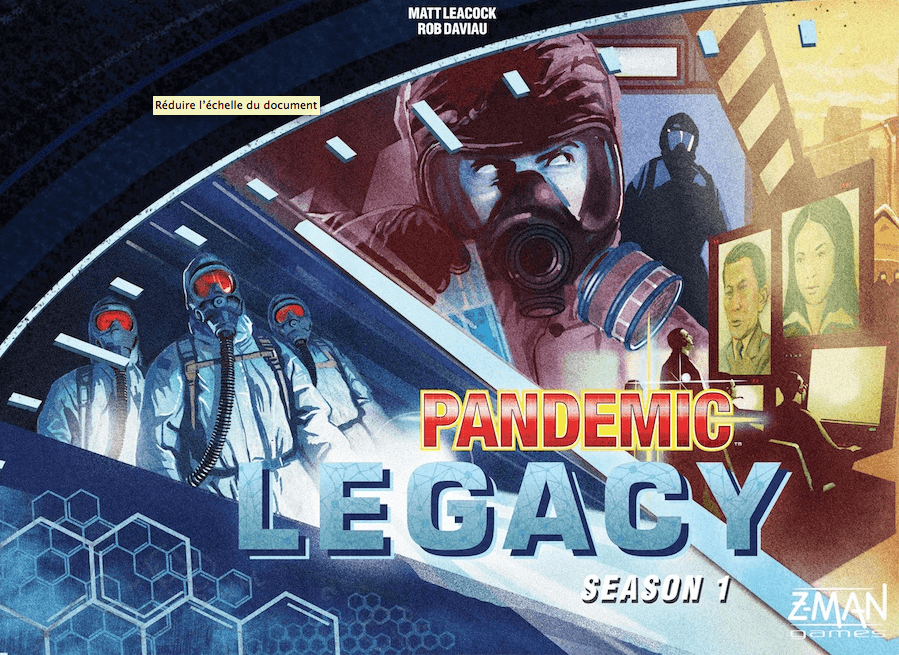 Pandemic Legacy: Season 1 Blue (English) (Used)