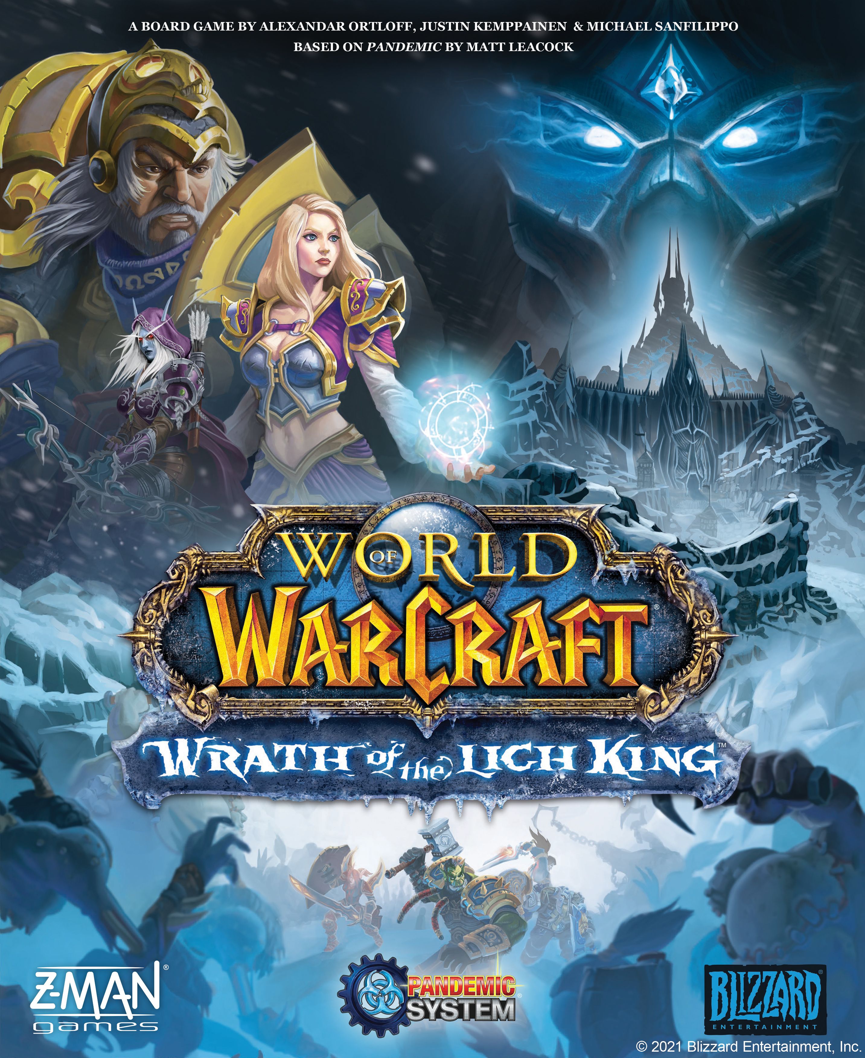 World of Warcraft: Wrath of the Lich King - A Pandemic System Game (English)(Used)