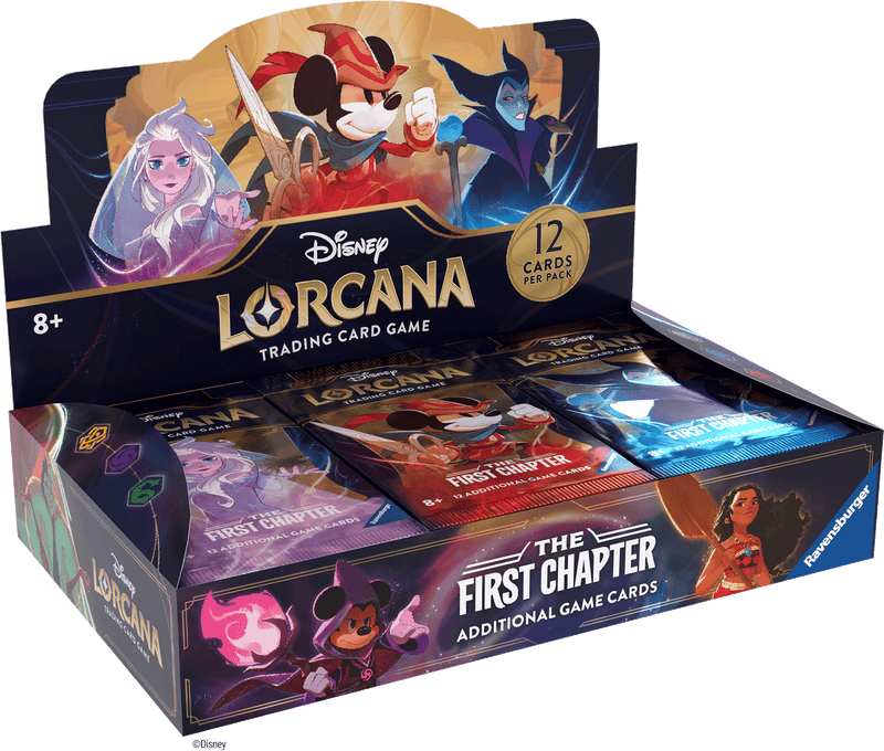 Disney Lorcana : le présentoir booster du premier chapitre
