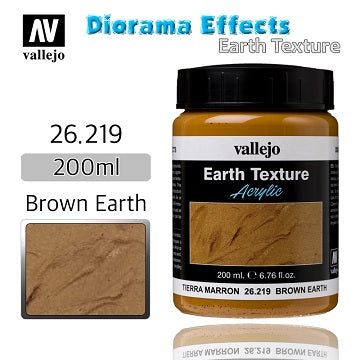 Diorama Earth Textures Brown Earth 200ML