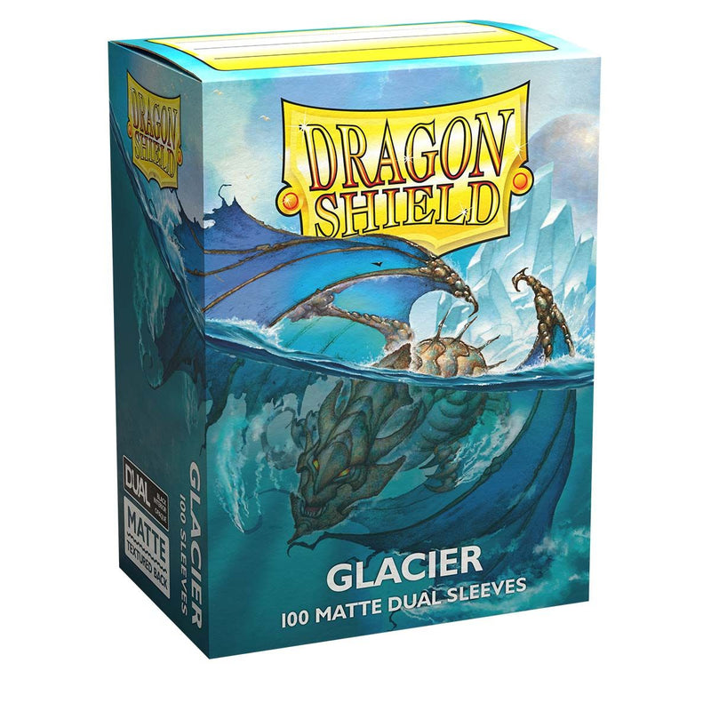 Dragon Shield Dual Matte Glacier 100CT