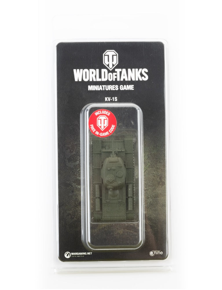 Jeu de figurines World of Tanks : KV-1S soviétique