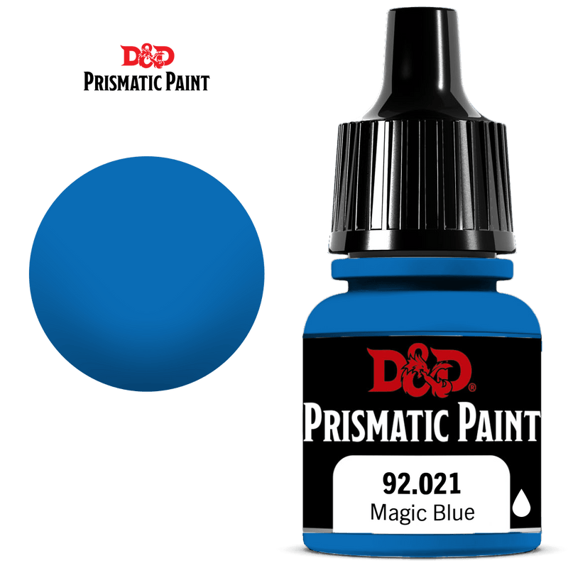 Peinture prismatique D&amp;D : bleu magique