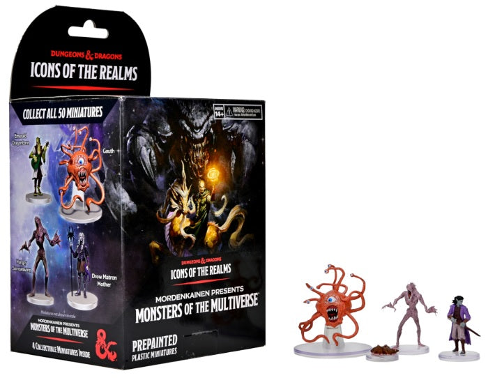 D&amp;D Icons Of The Realms : Mordekainen présente les monstres du multivers Booster Brick