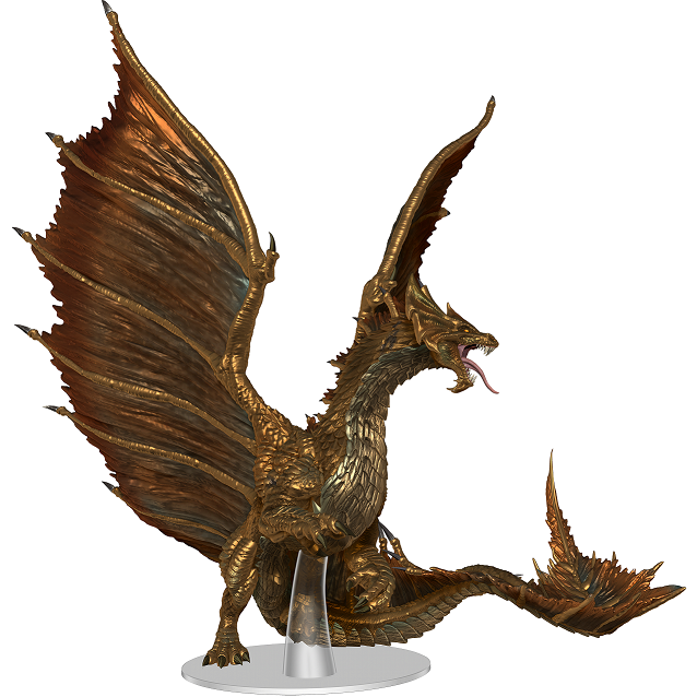 Adult Brass Dragon