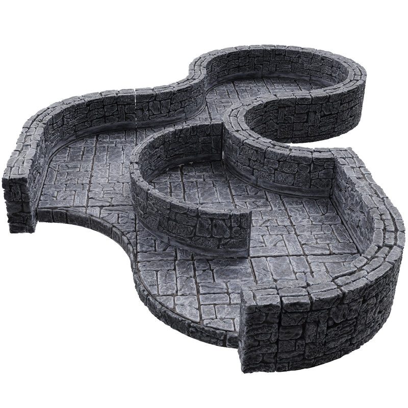 Warlock Tiles: Dungeon Tiles 3 - Curves Expansion