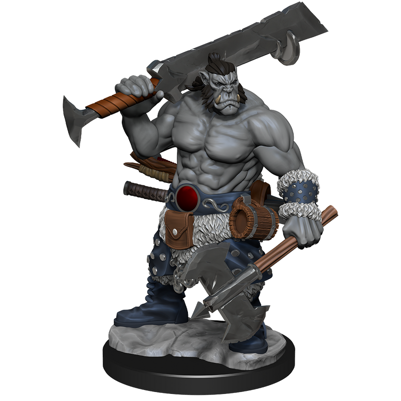 Frameworks: Male Orc Barbarian