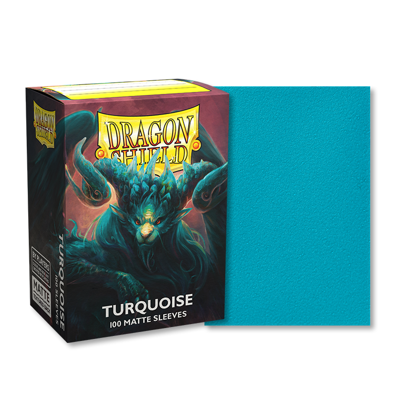 Dragon Shield Matte Turquoise 100CT