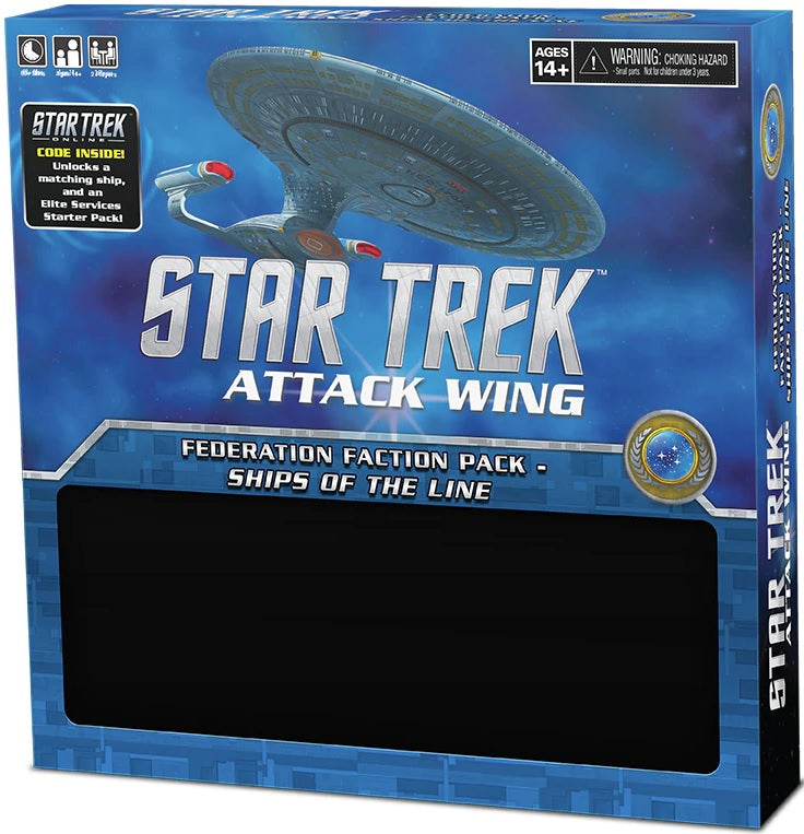 Star Trek Attack Wing: Ships Of The Line Federation Faction Pack