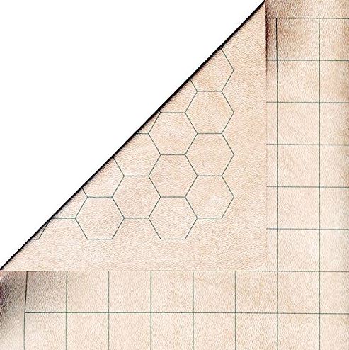 Megamat 1" Réversible Carré/Hex 34½"X48"(88X122CM)