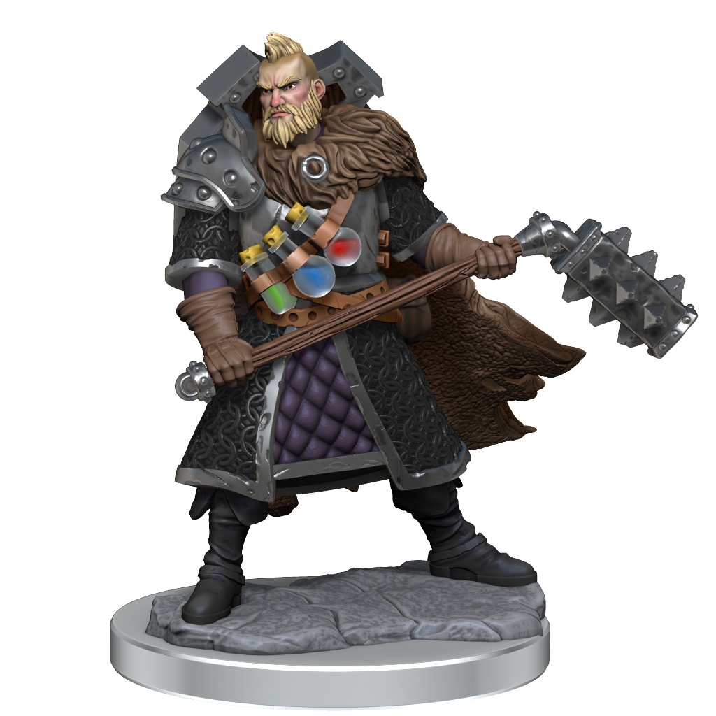 Frameworks: Male Human Fighter