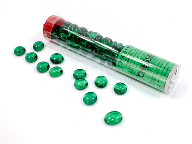 Pierres de Verre Vert Foncé 40CT