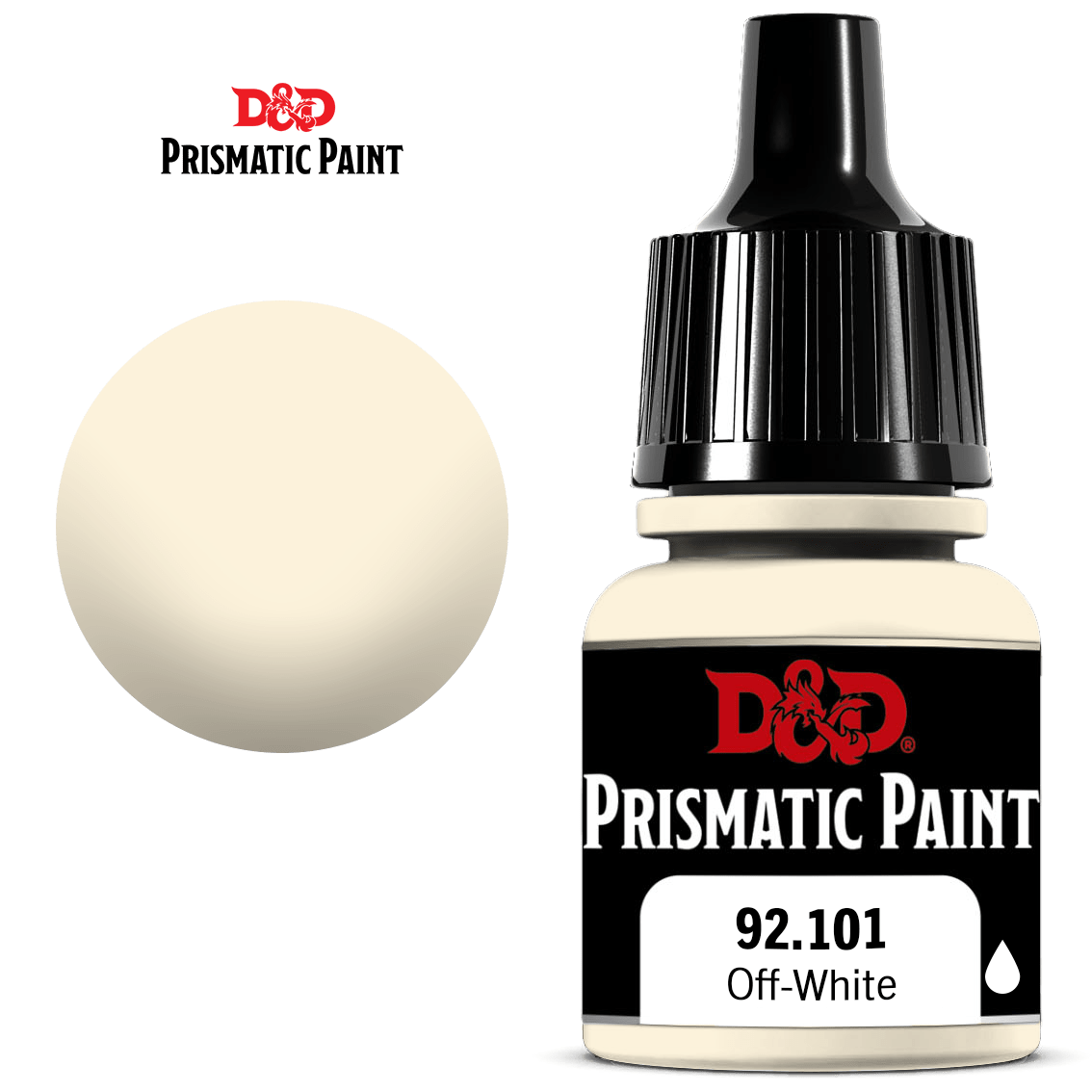 Peinture prismatique D&amp;D : blanc cassé