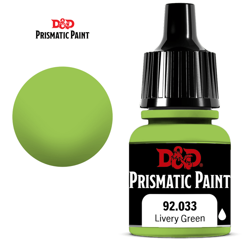 Peinture prismatique D&amp;D : vert livrée