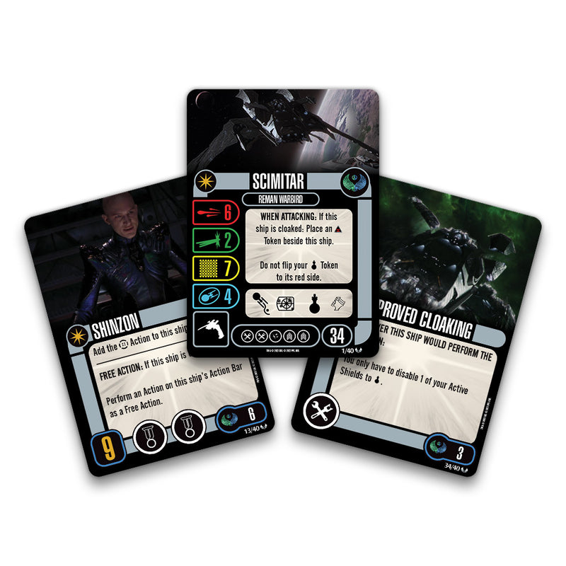 Star Trek Attack Wing: Secrets Of The Tal Shiar Romulan Faction Pack