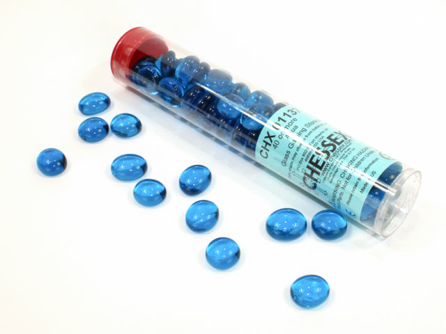 Pierres de verre Aqua 40CT