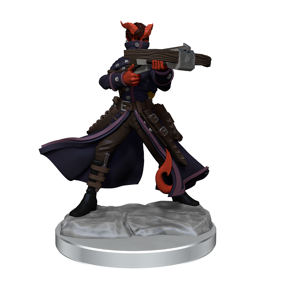 Cadres : Femme Tiefling Rogue