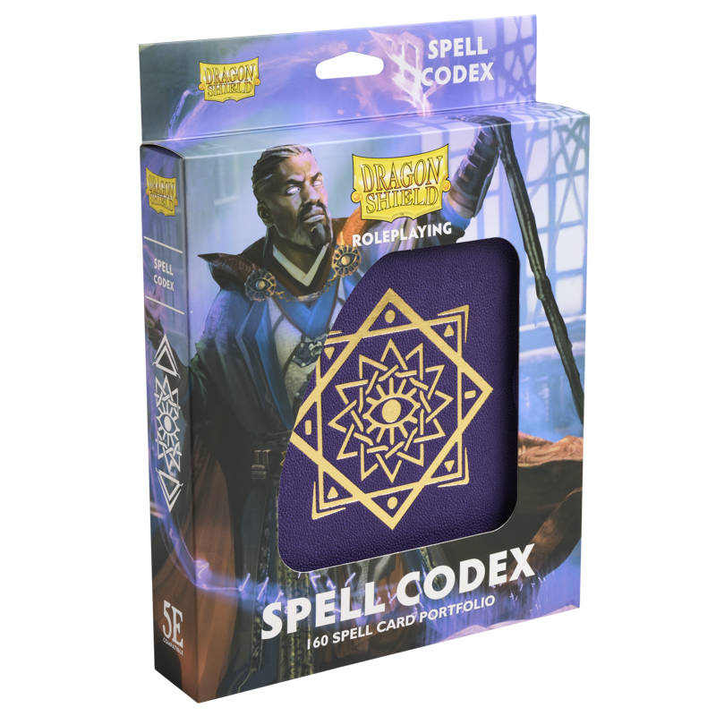 Dragon Shield Spell Codex 160 Portfolio: Purple