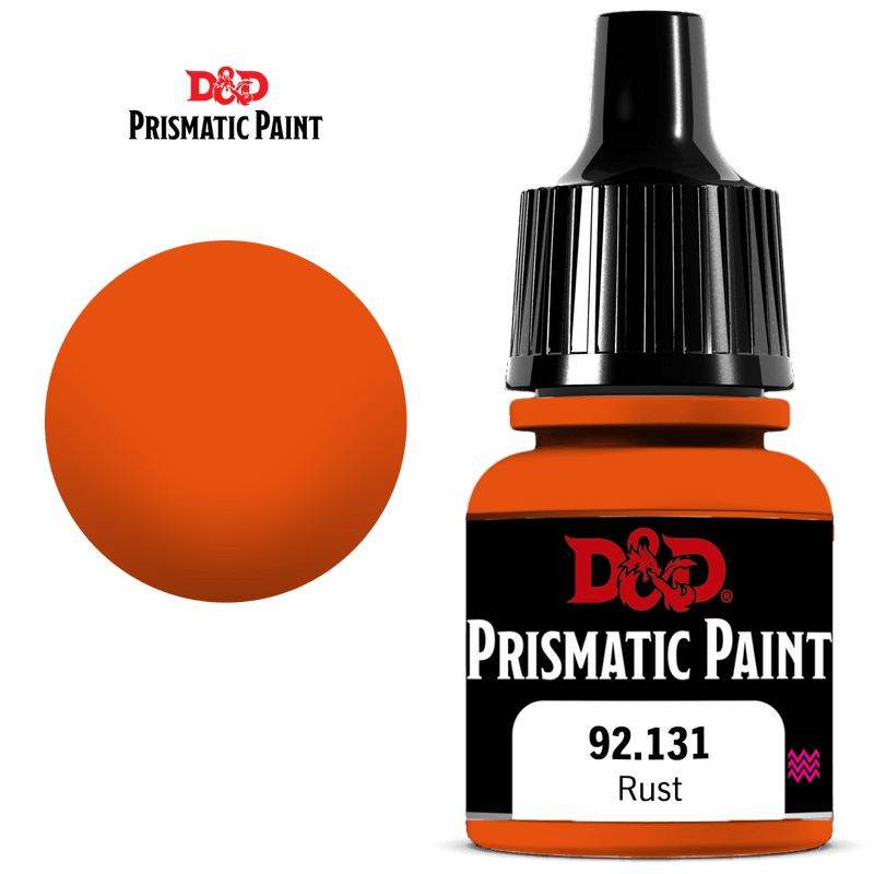 Peinture prismatique D&amp;D : Rouille