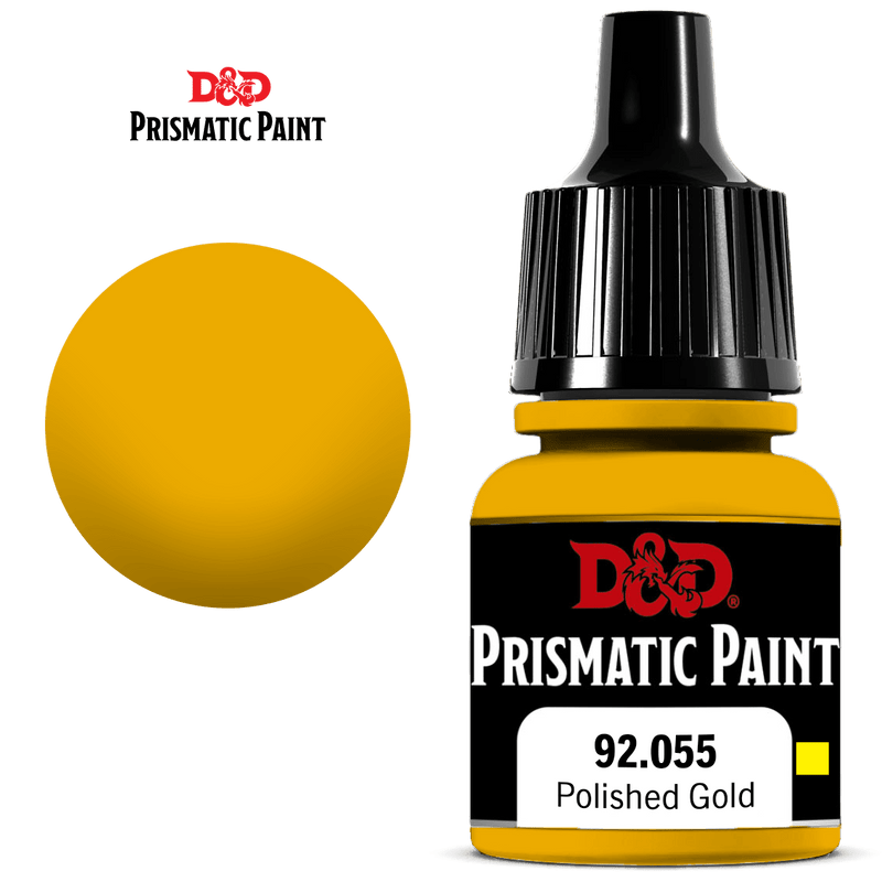 Peinture prismatique D&amp;D : or poli