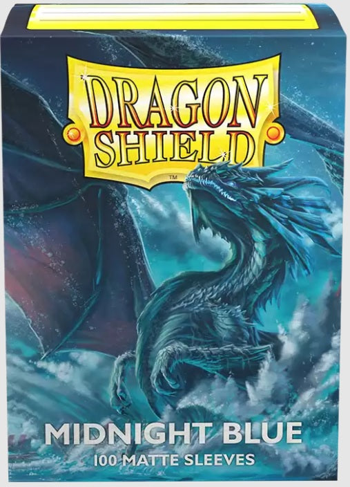 Dragon Shield Matte Midnight Blue 100CT