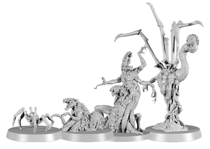 The Thing The Boardgame Alien Miniatures Set