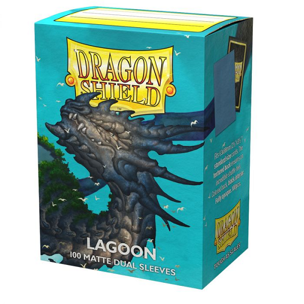 Dragon Shield Dual Matte Lagoon 100CT