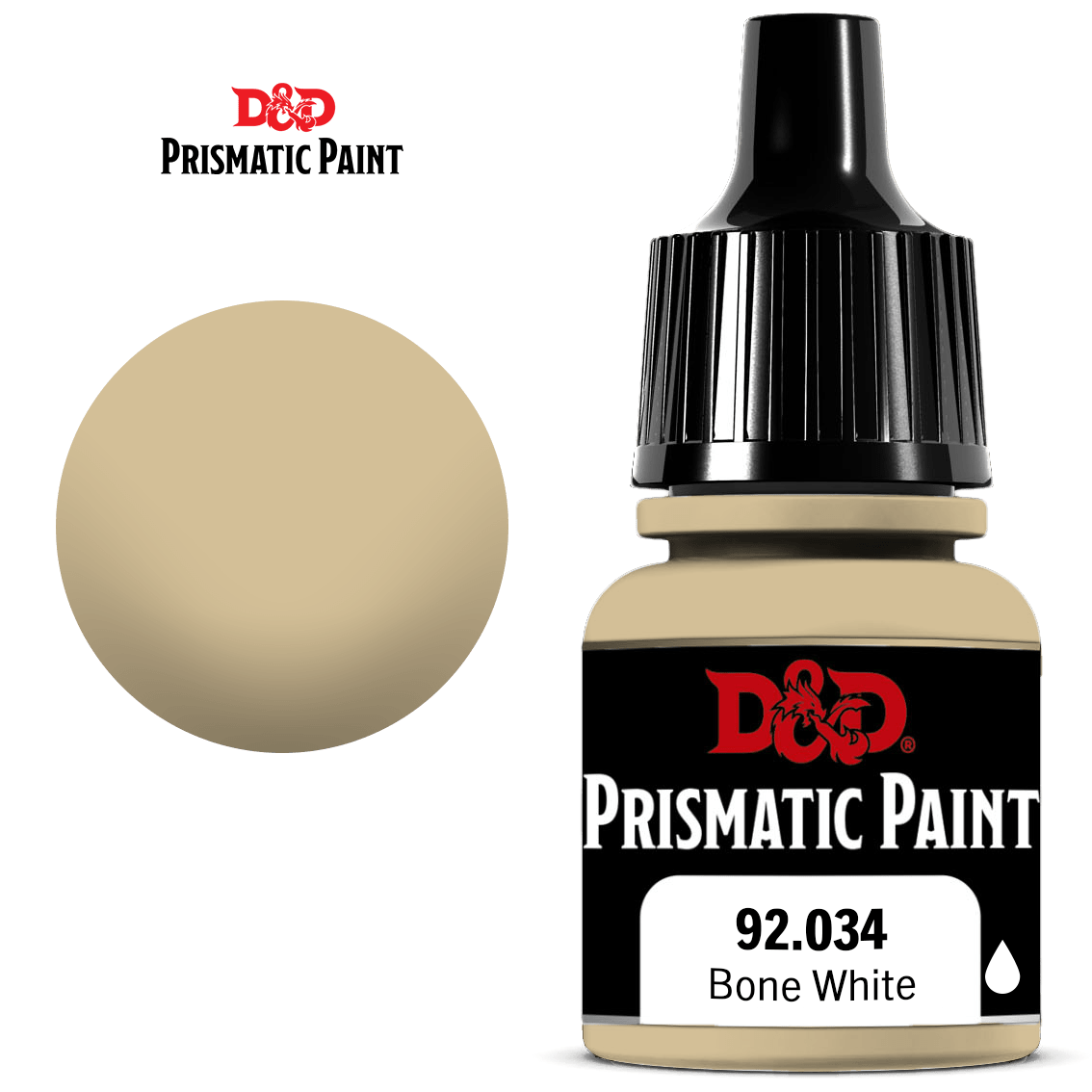 Peinture prismatique D&amp;D : blanc d'os
