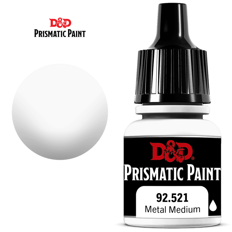 Peinture prismatique D&amp;D : métal moyen