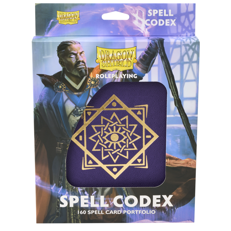 Dragon Shield Spell Codex 160 Portfolio: Purple