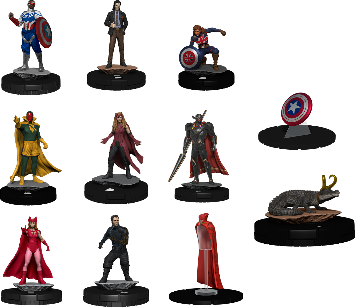 Marvel Heroclix : Marvel Studios - Brique Booster Disney+