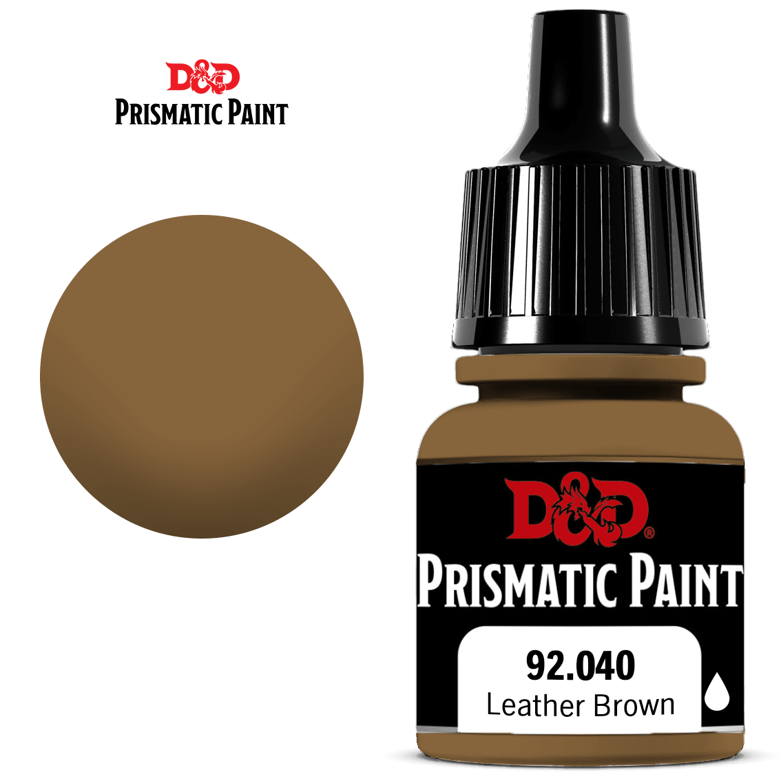 Peinture prismatique D&amp;D : marron cuir