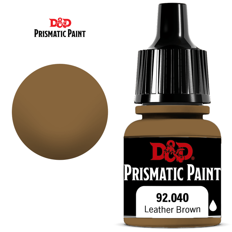 Peinture prismatique D&amp;D : marron cuir