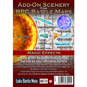 Add-On Scenery for RPG Battle Maps: Magic Effects
