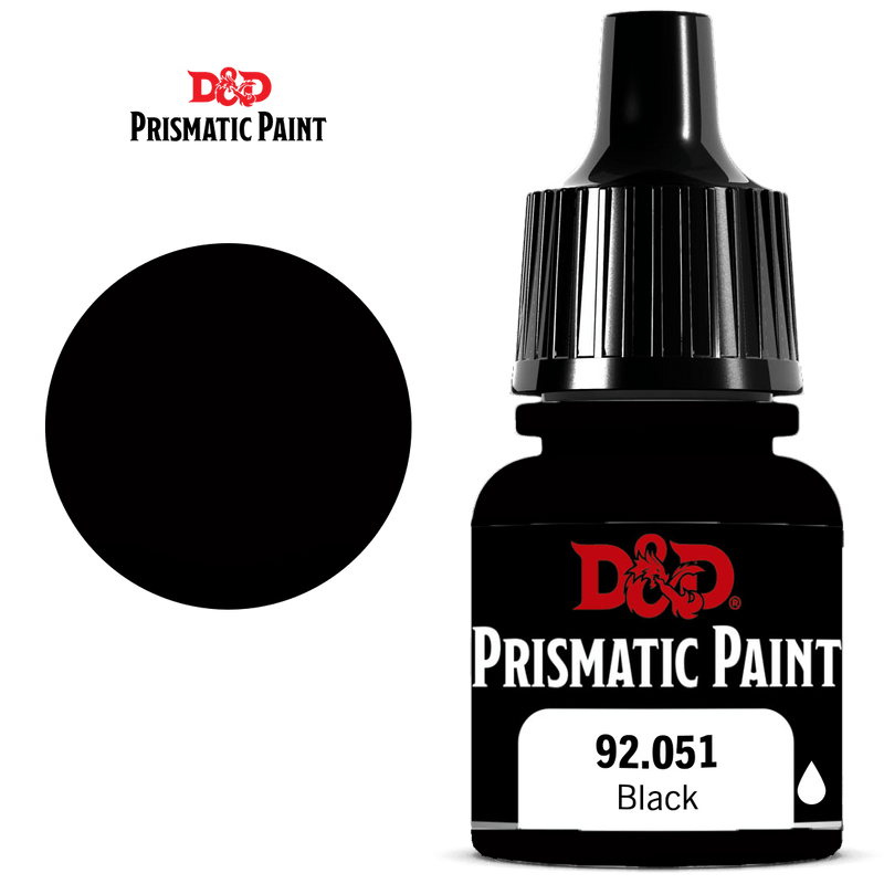 Peinture prismatique D&amp;D : noir