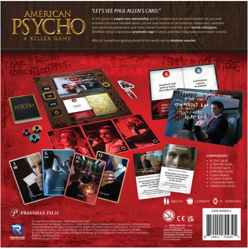 American Psycho : un jeu qui tue