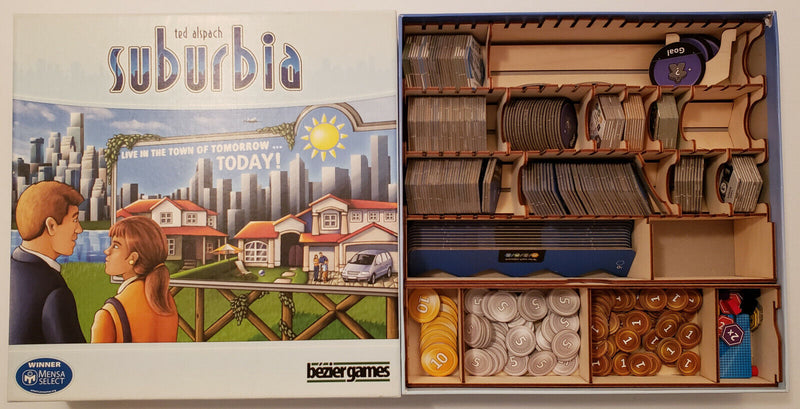 Suburbia with Broken Token Box Insert (Used)